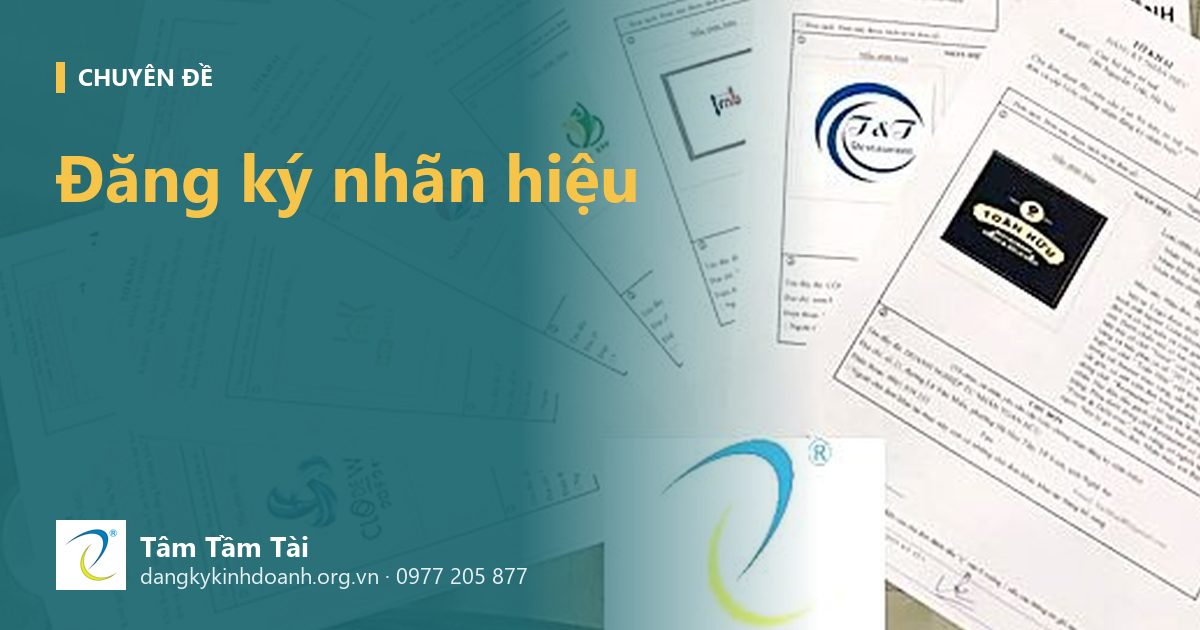 Đăng ký nhãn hiệu – ảnh nền: giấy chứng nhận đăng ký nhãn hiệu Tâm Tầm Tài làm cho khách