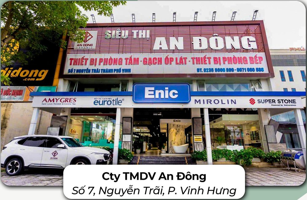 Công ty TMDV An Đông – Số 7 Nguyễn Trãi, P. Vinh Hưng