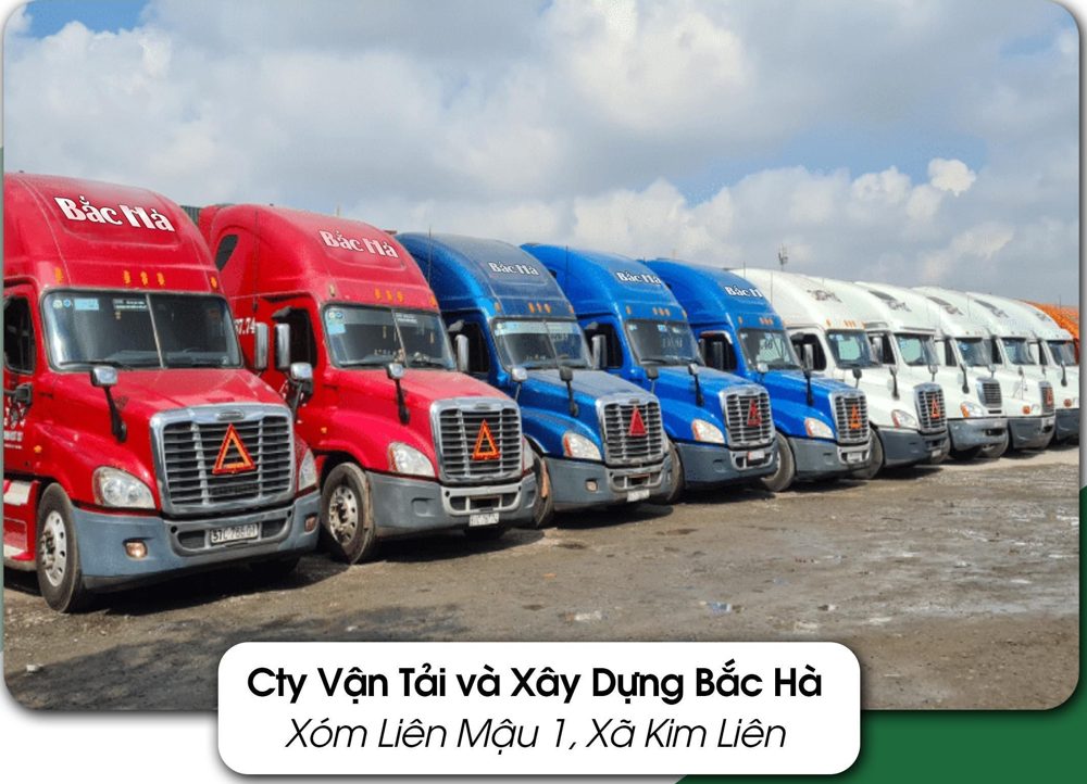 Công ty Vận tải và Xây dựng Bắc Hà – Xóm Liên Mậu 1, xã Kim Liên