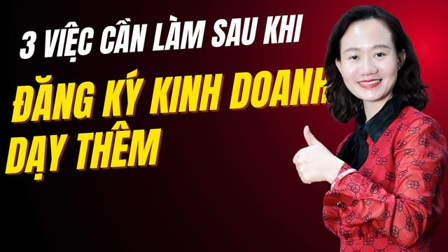 3 Việc Giáo Viên Cần Làm Sau Khi Đăng Ký Kinh Doanh Dạy Thêm