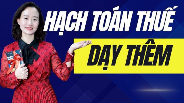 Thảo Nguyễn giải thích: Thuế cho giáo viên dạy thêm