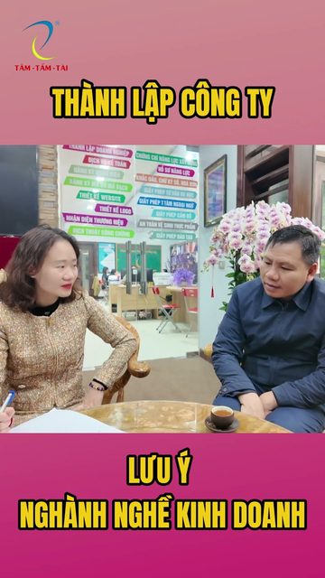 Những Lưu Ý Về Nghành Nghề Kinh Doanh Đối Với Công Ty Mới Thành Lập